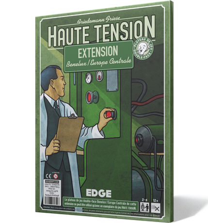 Boîte du jeu : Haute Tension : Extension Benelux / Europe Centrale
