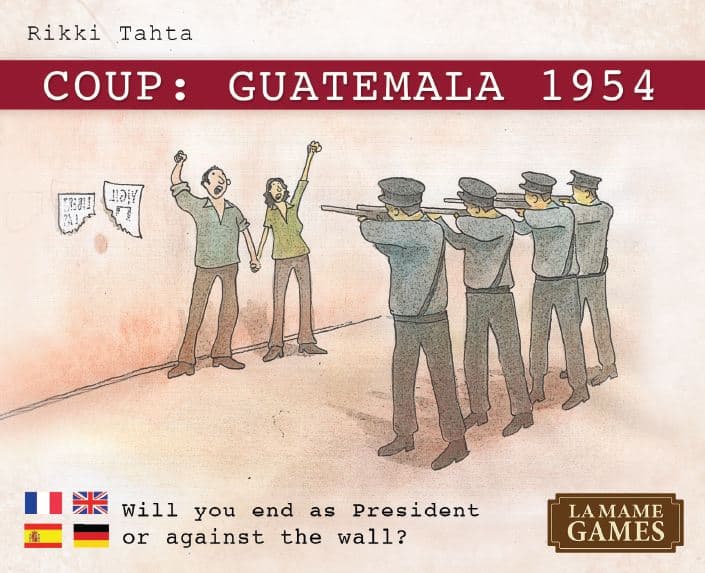 Boîte du jeu : Coup: Guatemala 1954