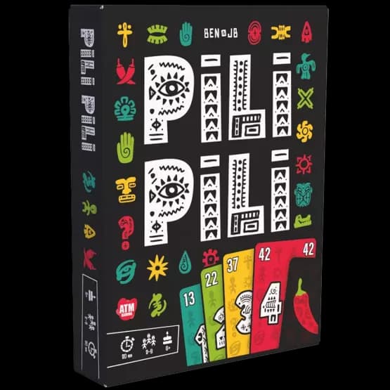 Boîte du jeu : Pili Pili