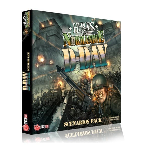 Boîte du jeu : D-Day scenarios pack - Heroes of Normandie