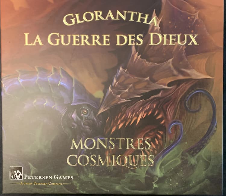 Boîte du jeu : Glorantha: La Guerre des Dieux - MONSTRES COSMIQUES