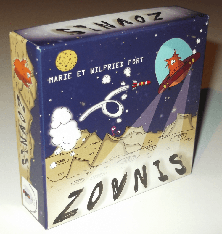 Boîte du jeu : Zovnis