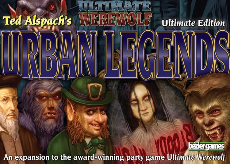 Boîte du jeu : Ultimate Werewolf: Urban Legends