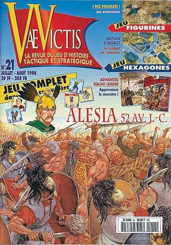 Boîte du jeu : Alésia, 52 Av. J.-C.: César contre Vercingétorix