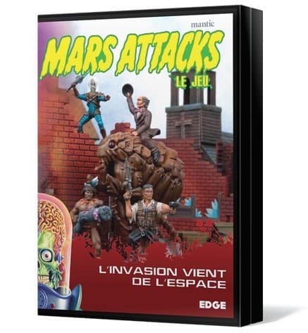 Boîte du jeu : Mars Attacks - L'Invasion vient de l'Espace