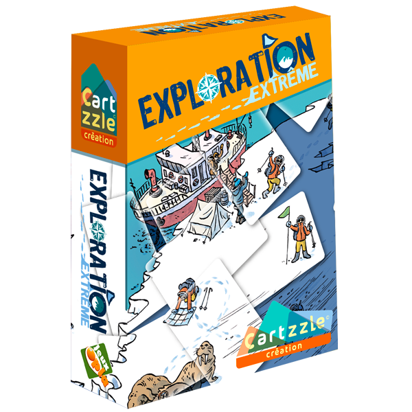 Boîte du jeu : Cartzzle - Exploration Extrême