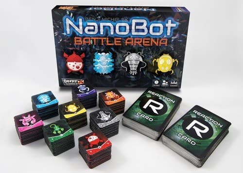 Boîte du jeu : NanoBot Battle Arena
