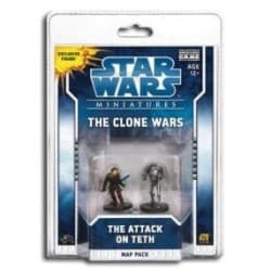 Boîte du jeu : Star Wars Miniatures : The clone Wars : Map Pack : The  Attack on Teth