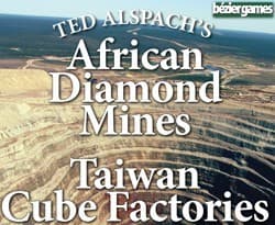 Boîte du jeu : Age of Steam Expansion : African Diamond Mines - Taiwan Cube Factories