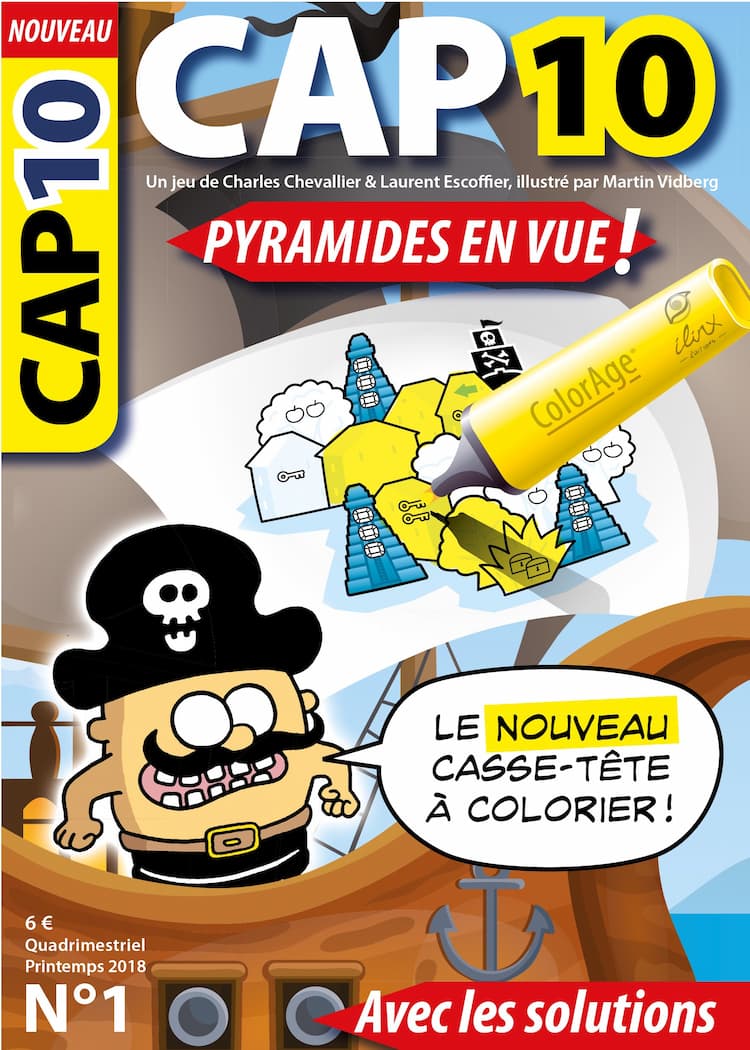 Boîte du jeu : CAP10 : Pyramides en vue !