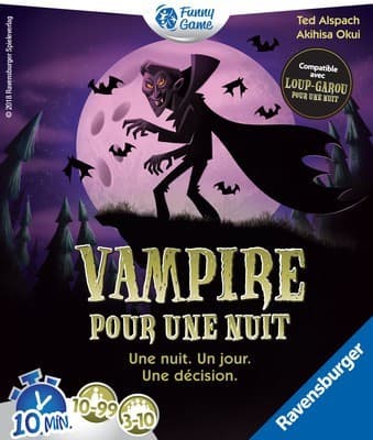 Boîte du jeu : Vampire pour une nuit