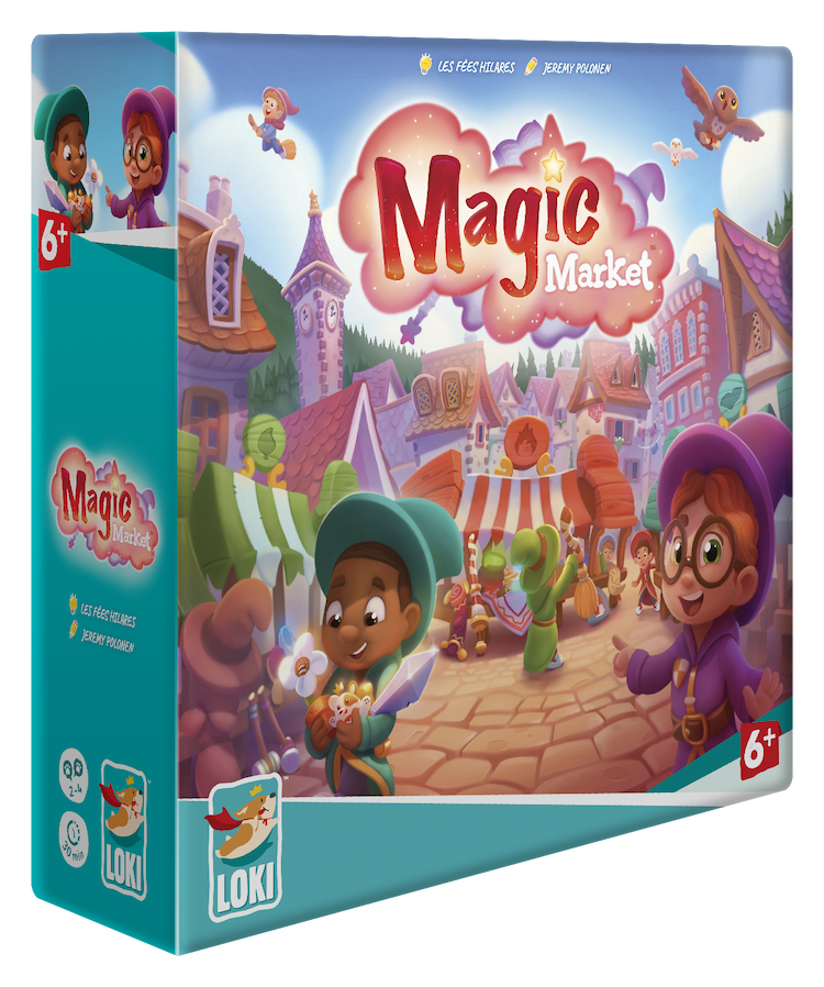Boîte du jeu : Magic Market