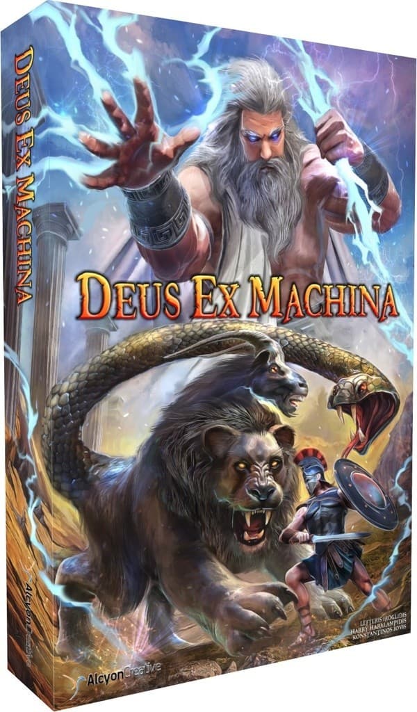 Boîte du jeu : Deus Ex Machina