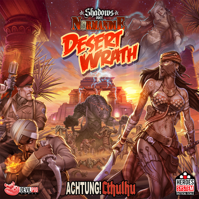 Boîte du jeu : Desert Wrath