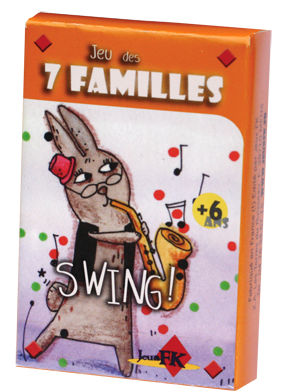 Boîte du jeu : Jeu des 7 familles : Swing !