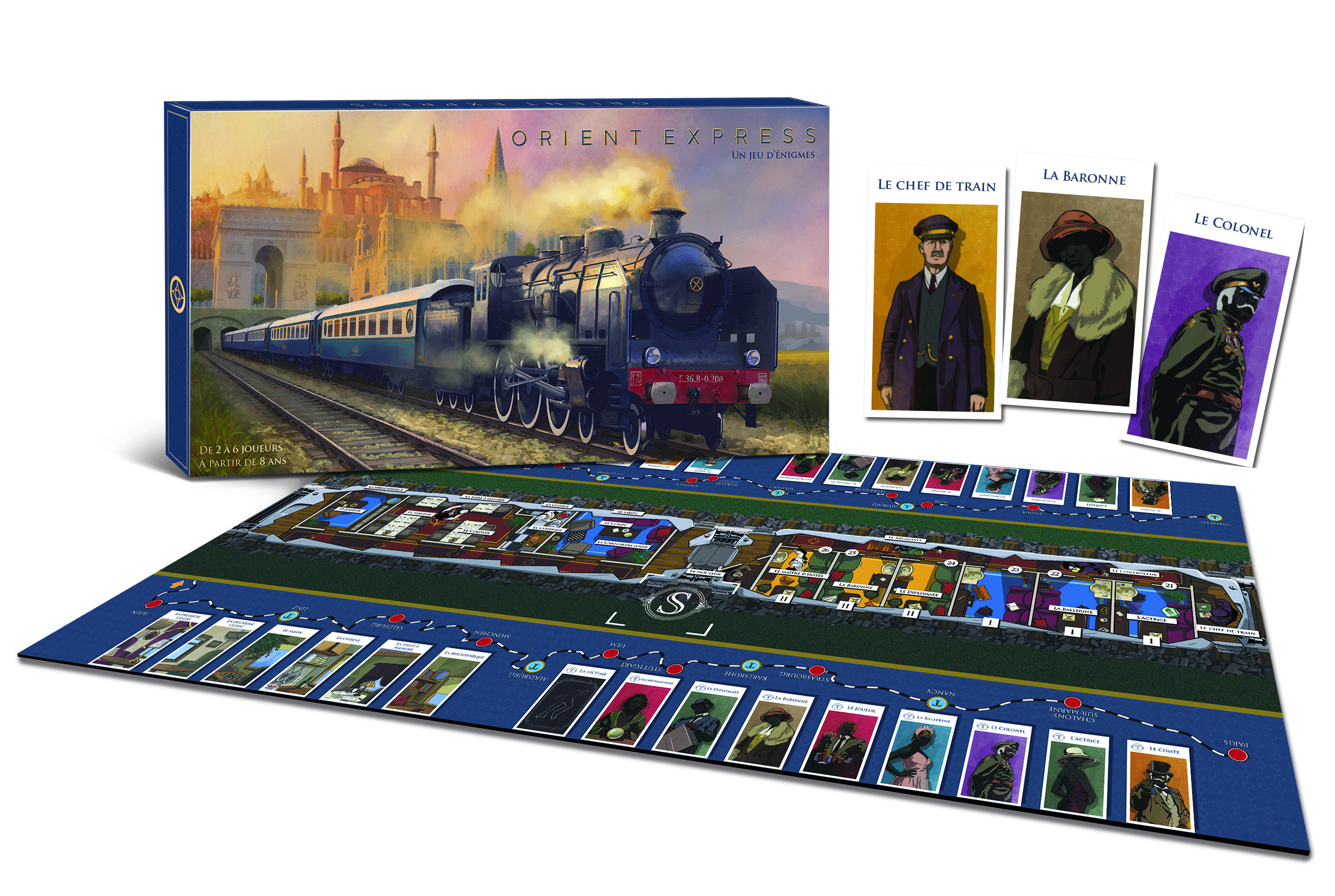 boîte du jeu : Orient Express - réédition