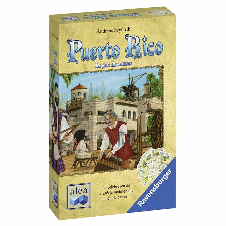 Boîte du jeu : Puerto Rico - Le Jeu de Cartes