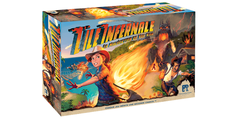 Boîte du jeu : L’île Infernale : La Malédiction de Vul-Kar