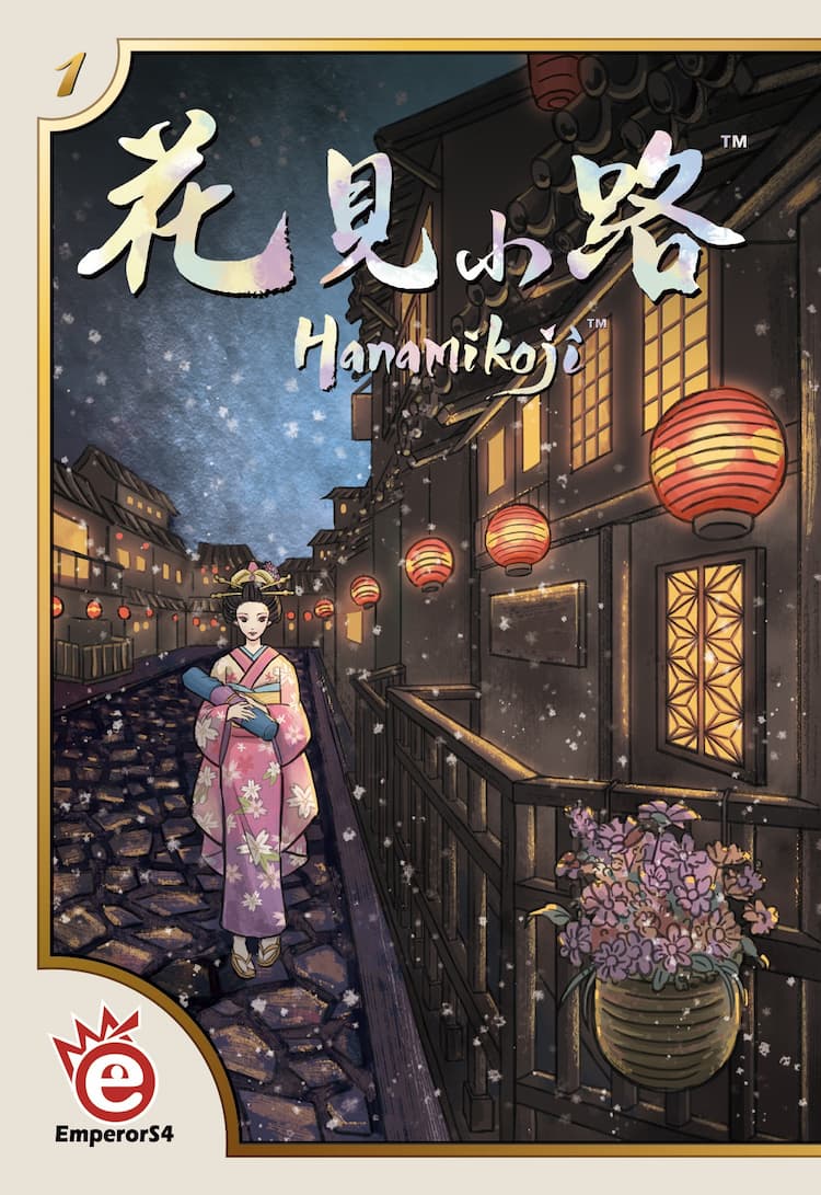 Boîte du jeu : Hanamikoji
