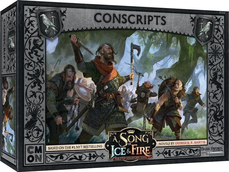 Boîte du jeu : Le Trône de Fer : le Jeu de Figurines - Recrues de la Garde de Nuit
