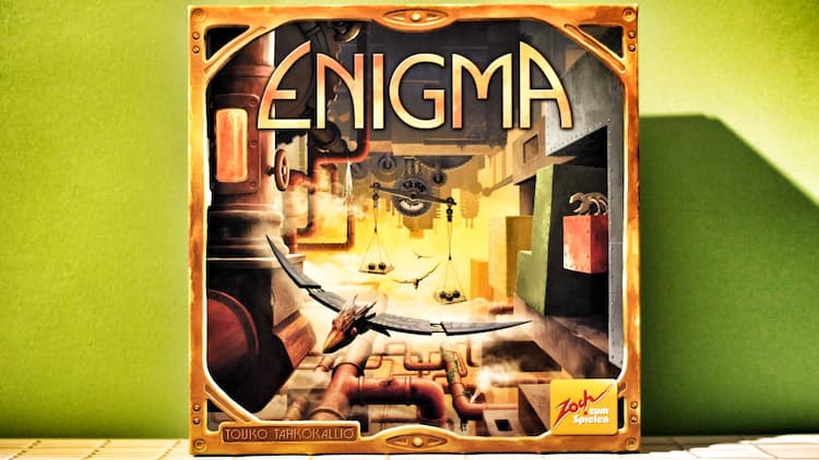 Boîte du jeu : Enigma