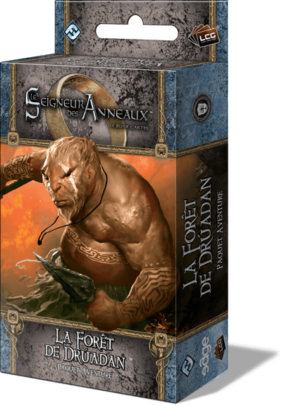 Boîte du jeu : Le Seigneur des Anneaux : La Forêt Druadan