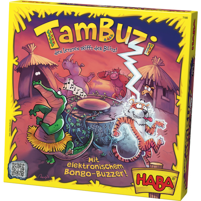 Boîte du jeu : Tambuzi... den Letzten trifft der Blitz!