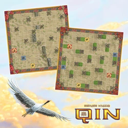 Boîte du jeu : QIN : toad and dragon turtle game boards