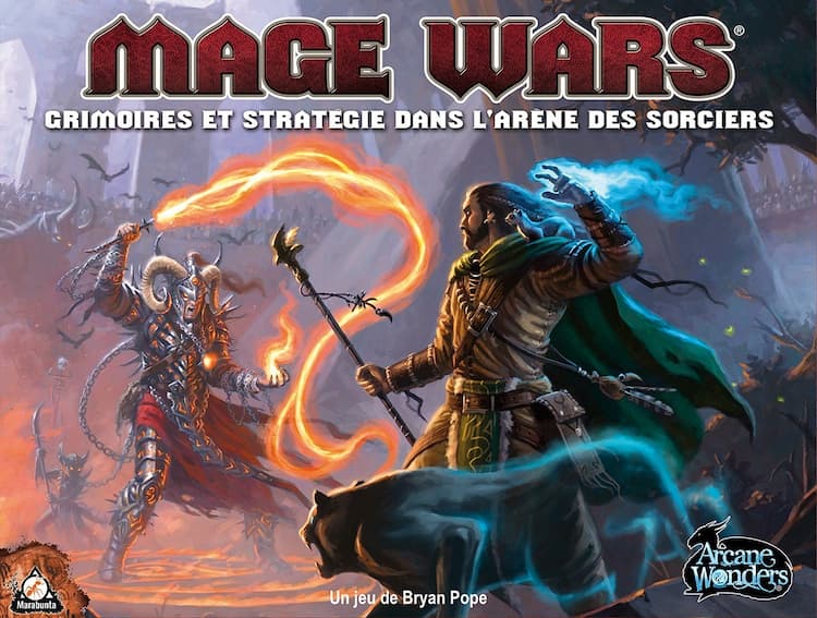 Boîte du jeu : Mage Wars