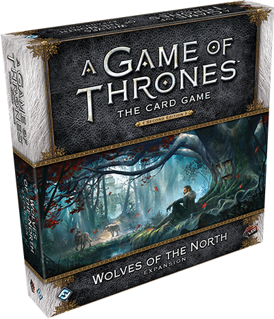 Boîte du jeu : A Game of Thrones: The Card Game, Second Edition - Wolves of the North Expansion