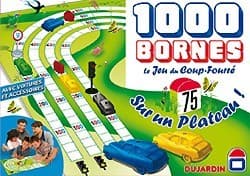 Boîte du jeu : 1000 Bornes sur un Plateau