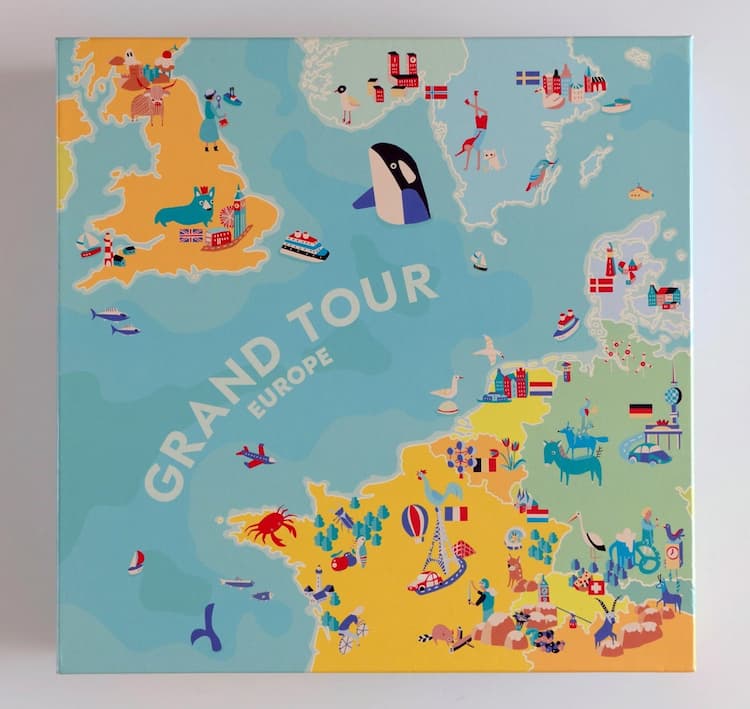 Boîte du jeu : Grand Tour Europe