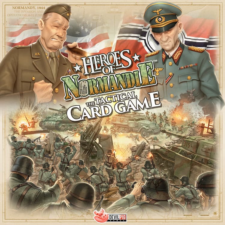 Boîte du jeu : Heroes of Normandie the Tactical Card Game