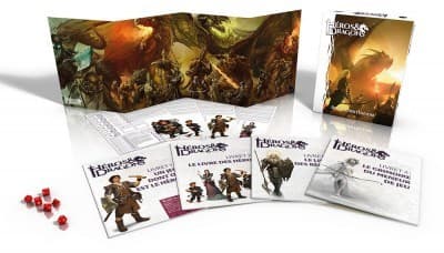 Boîte du jeu : Héros & Dragons : Boite d'initiation