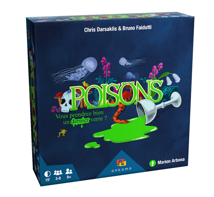Boîte du jeu : Poisons