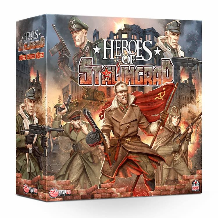 Boîte du jeu : Heroes of Stalingrad