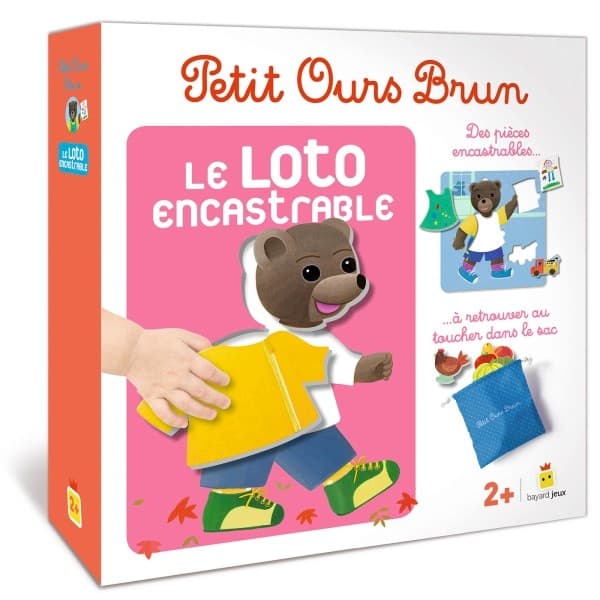 Boîte du jeu : Petit Ours Brun - Le Loto encastrable