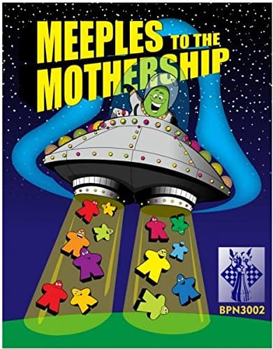 Boîte du jeu : Meeples to the Mothership