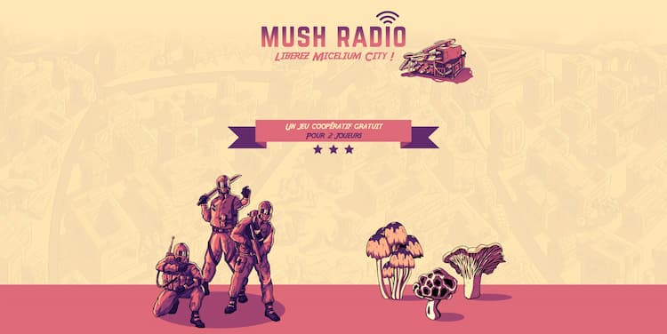 Boîte du jeu : Mush Radio