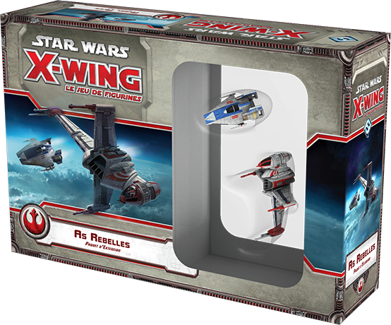 Boîte du jeu : X-Wing : Jeu de Figurines -  As Rebelles