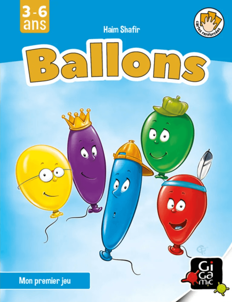 Boîte du jeu : Ballons