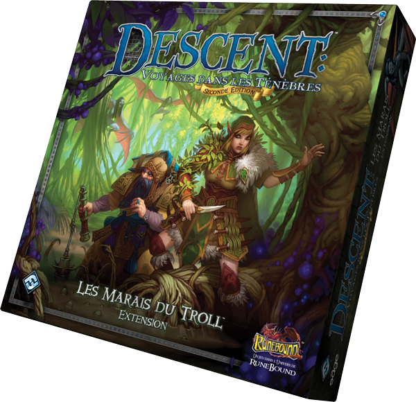 Boîte du jeu : Descent : Les Marais du Troll