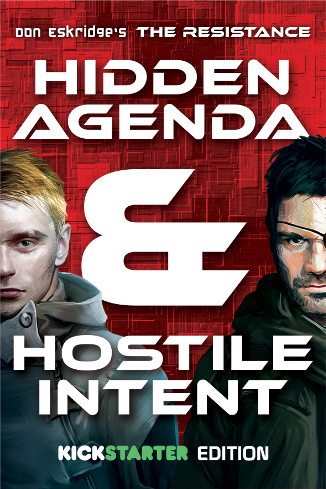 Boîte du jeu : The Resistance: Hidden Agenda & Hostile Intent - Kickstarter Edition