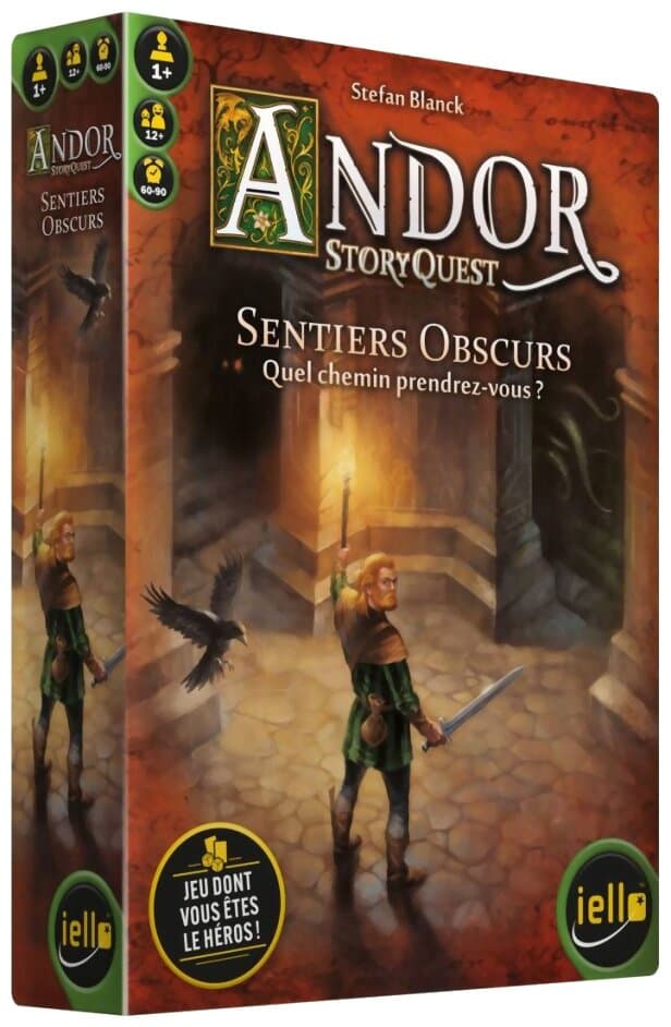 Boîte du jeu : Andor : StoryQuest - Sentiers Obscurs