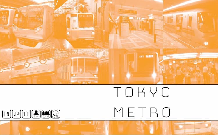 Boîte du jeu : Tokyo Metro