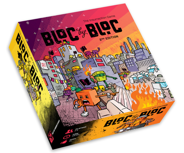 Boîte du jeu : Bloc by Bloc : The Insurrection game