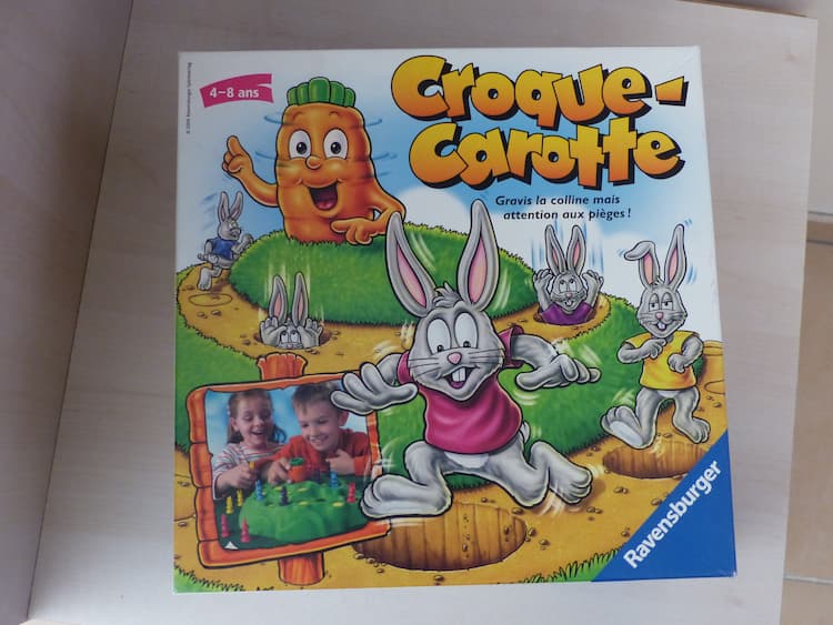Boîte du jeu : Croque-carotte