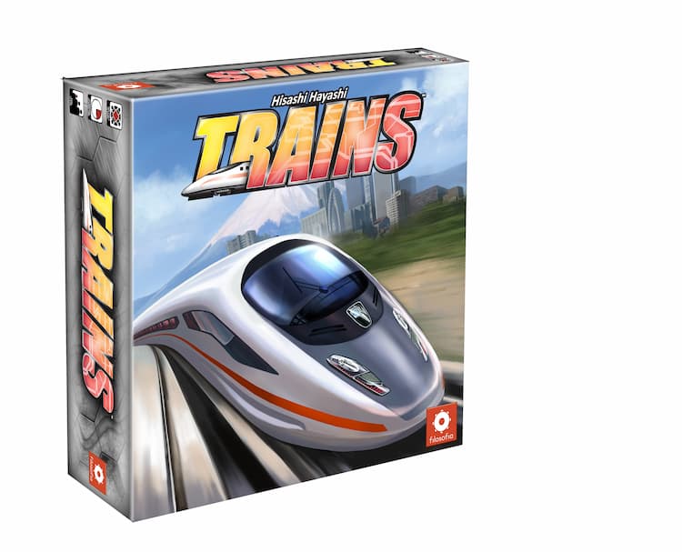 Boîte du jeu : Trains