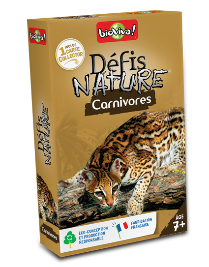 Boîte du jeu : Défis Nature Carnivores