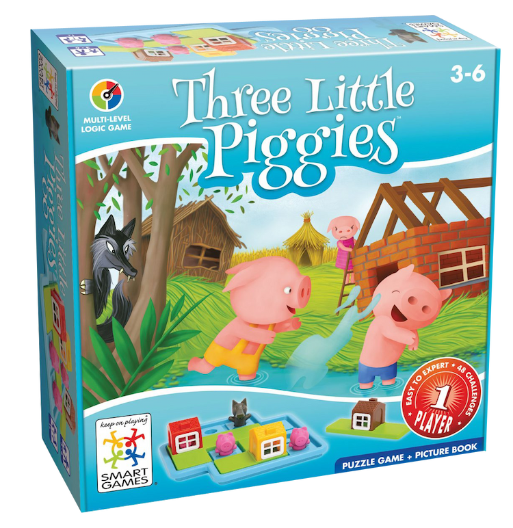 Boîte du jeu : Three Little Piggies